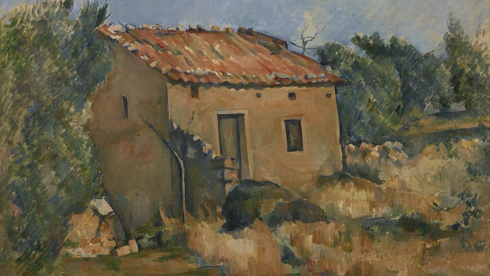Paul Cézanne Maison abandonnée près d'Aix en Provence, Dallas Museum of Art, à Aix-en-Provence