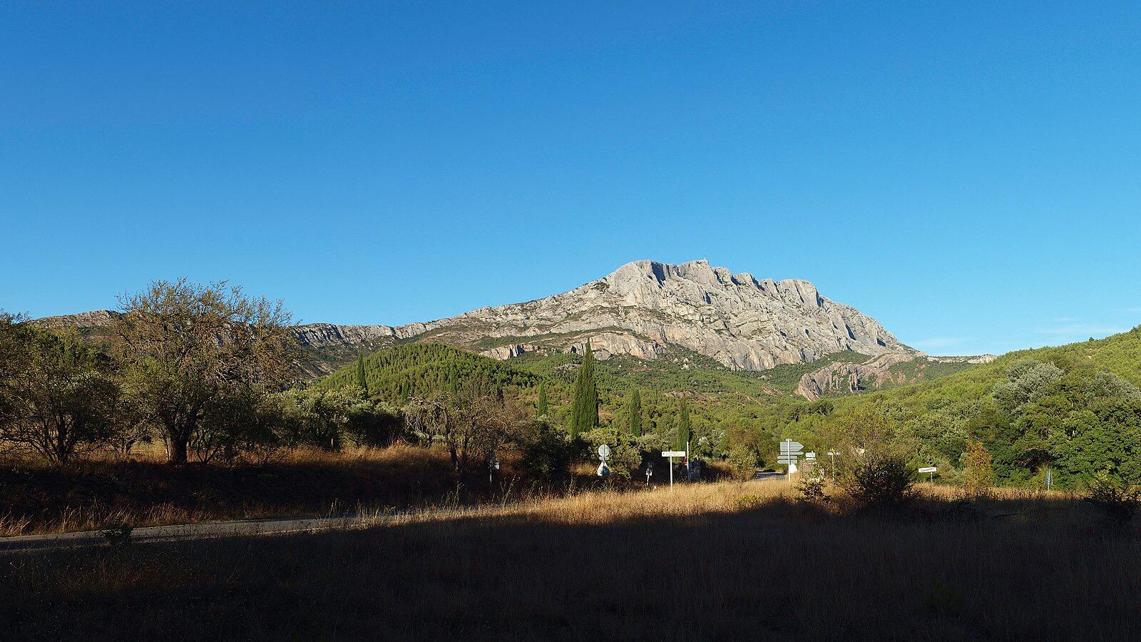 Vue de Beaurecueil
