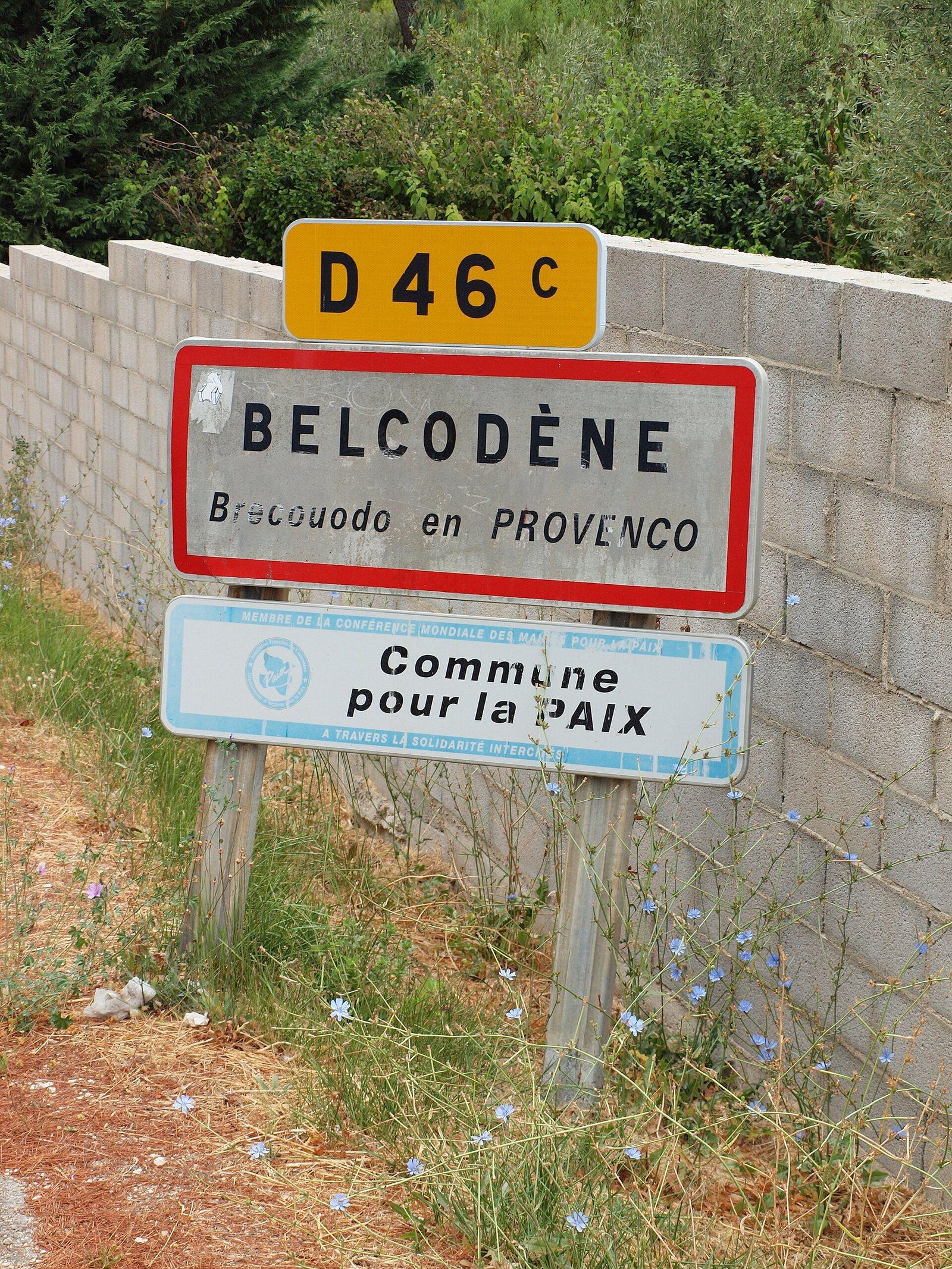 Une vue de Belcodène
