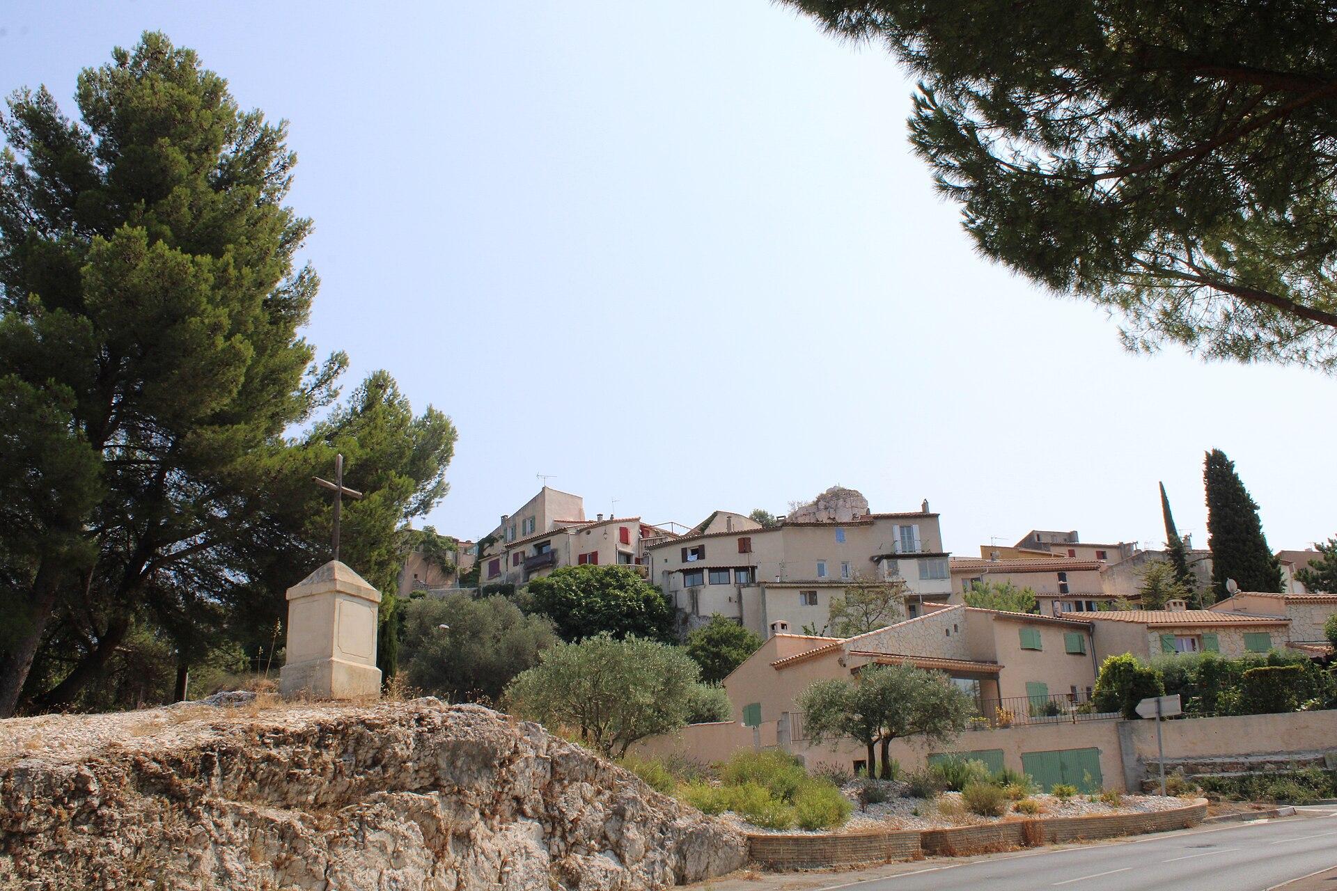 Vue du village de Bouc-Bel-Air