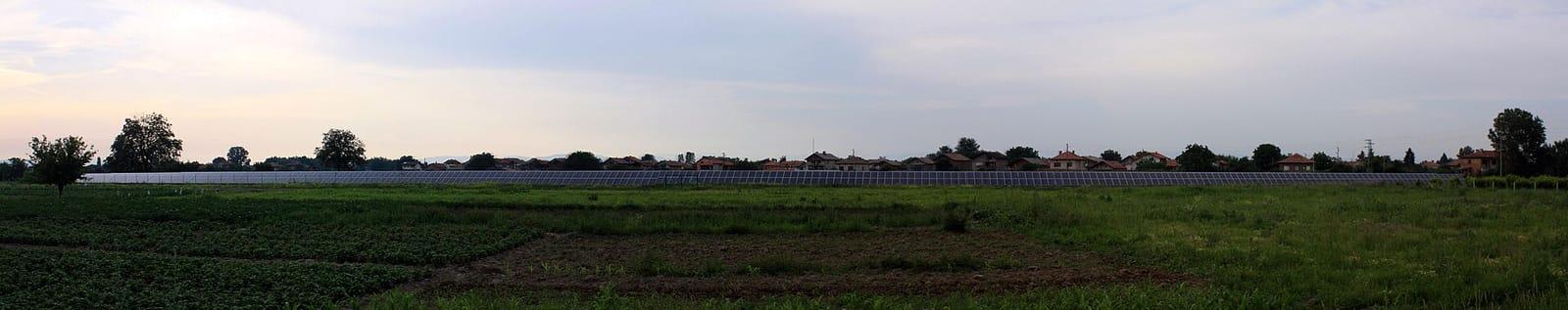 Une centrale photovoltaïque