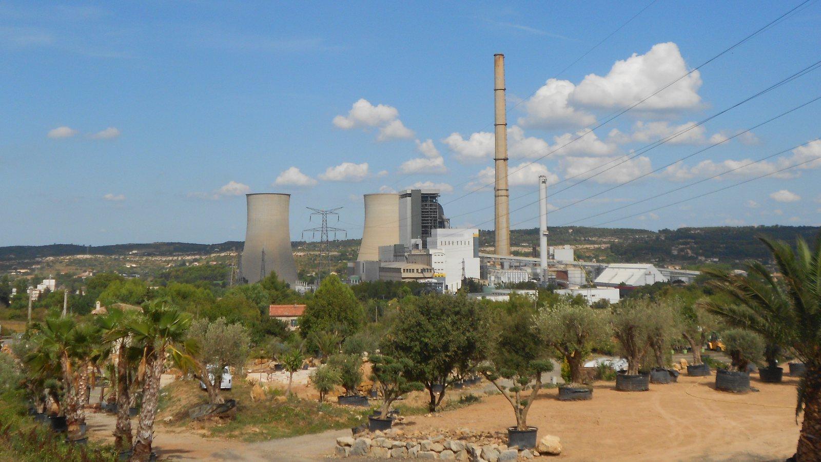La centrale biomasse de Gardanne