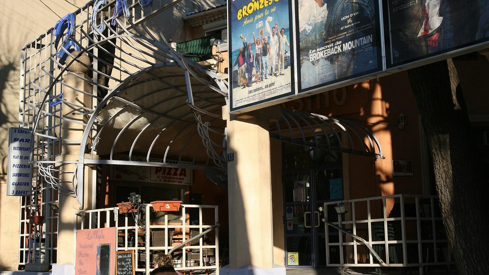 La façade du cinéma 3 Casino, à Gardanne