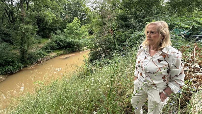 Portrait de Christine Ferrario, coprésidente de l'association Arc Fleuve Vivant