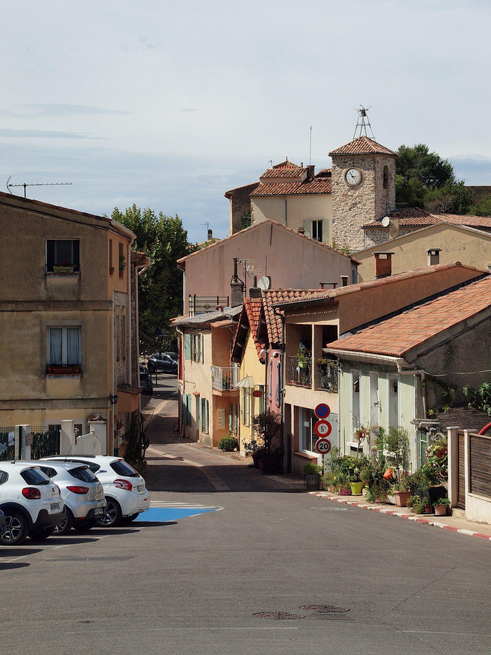 Une vue de Mimet
