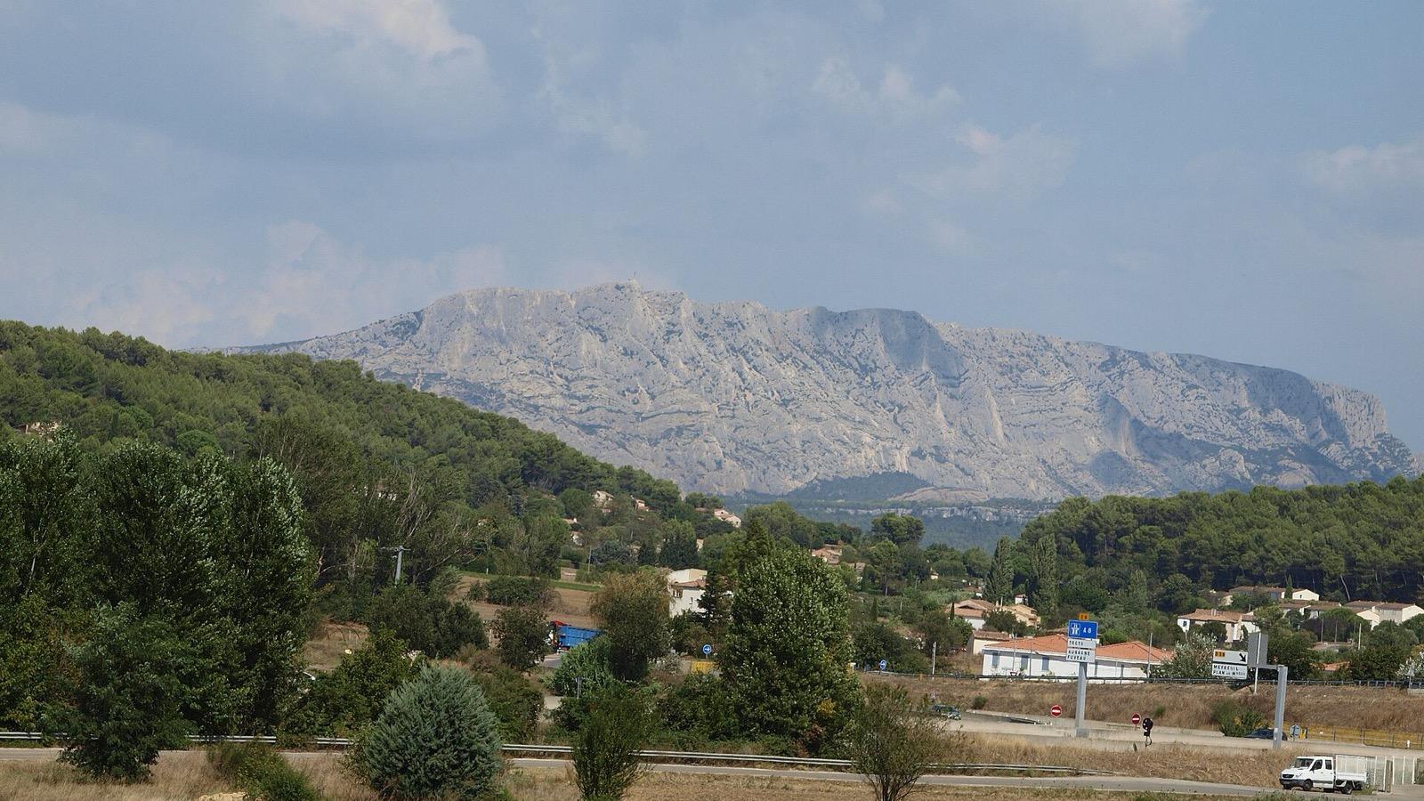 Vue sur Venturi, à Gardanne