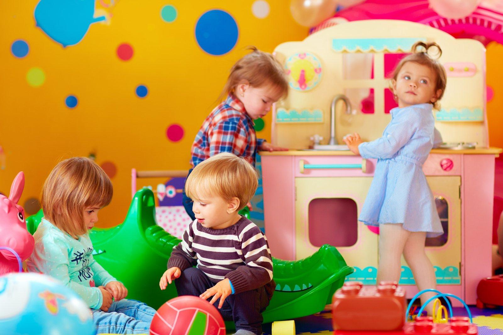 Des enfants dans une crèche