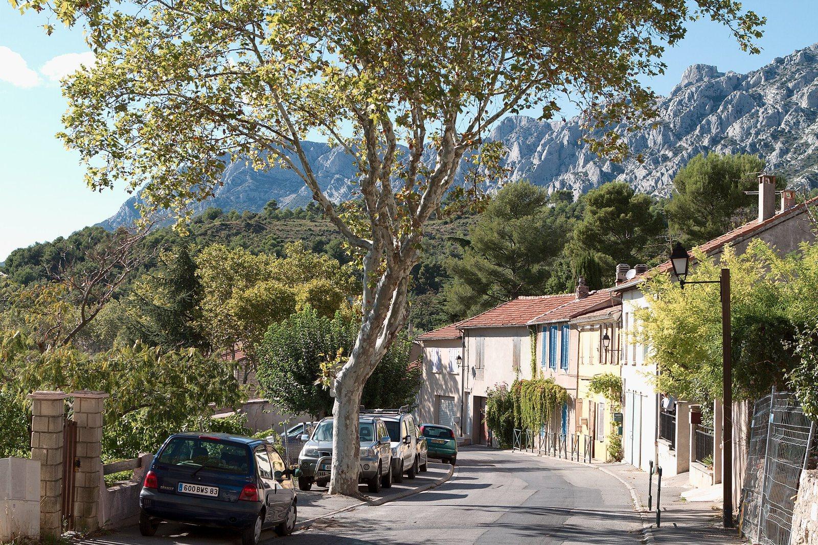 Une vue de Puyloubier
