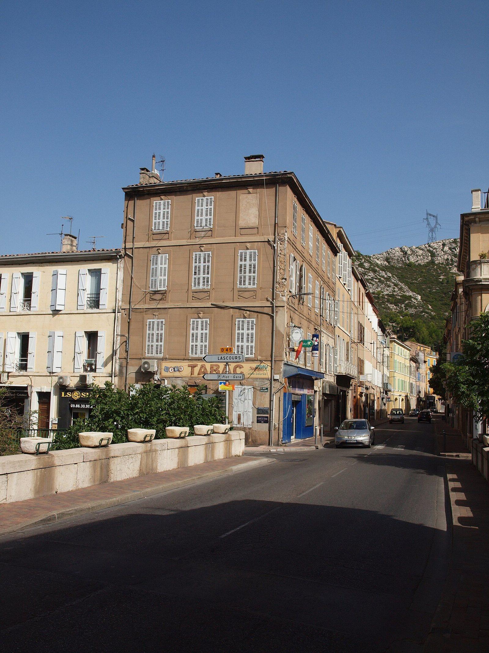 Une vue de Roquevaire