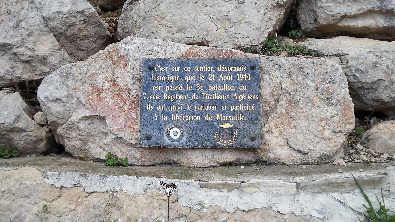 Le monument Libération de Marseille août Lascours Roquevaire, à Roquevaire