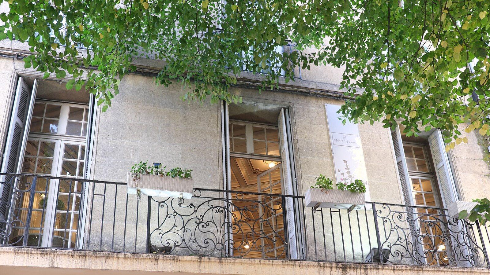 Rue Espariat dans le centre historique d'Aix-en-Provence, l'un des lieux du festival