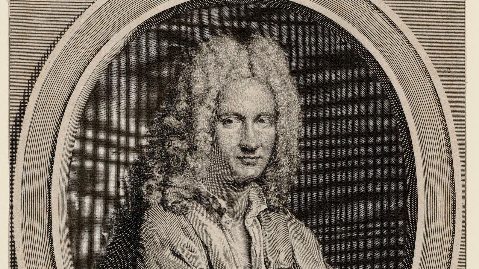 Gravure représentant André Campra, maître de musique de la chapelle du roi