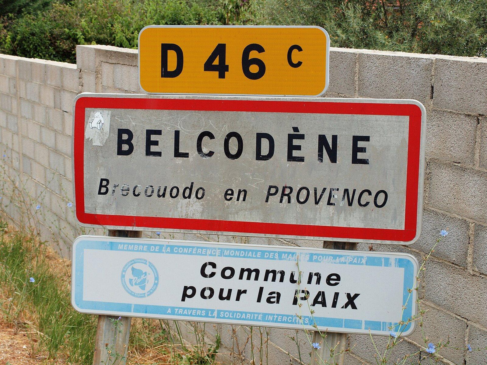 Une vue de Belcodène