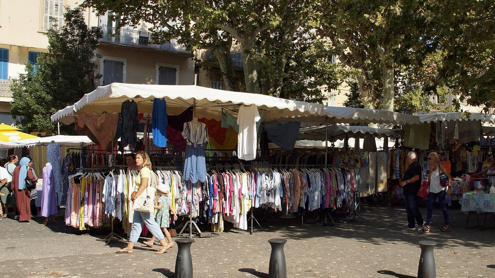 Le marché de Gardanne, dans le centre-ville