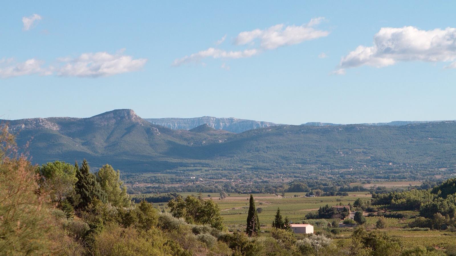 Une vue de Puyloubier