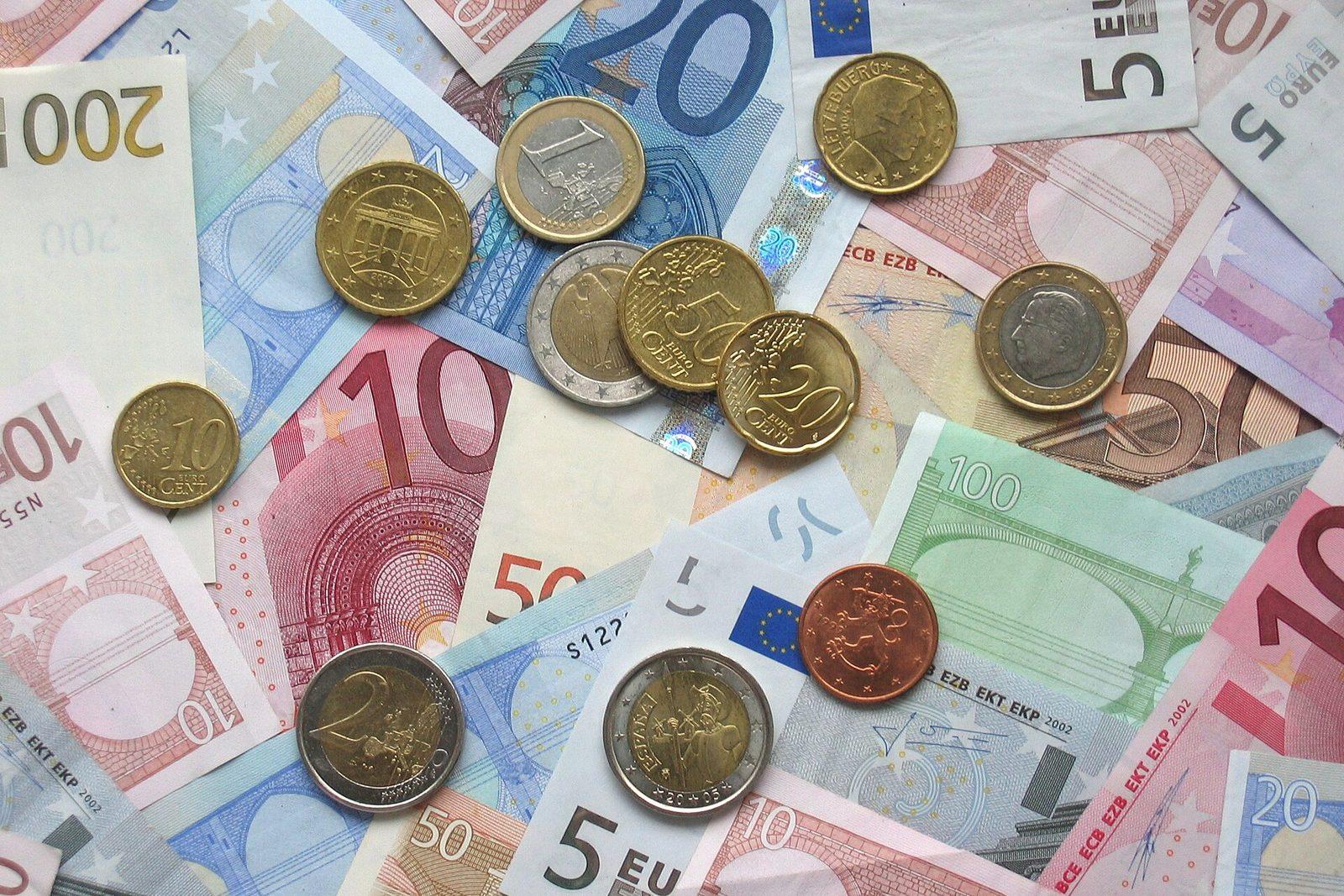 Des pièces en euros