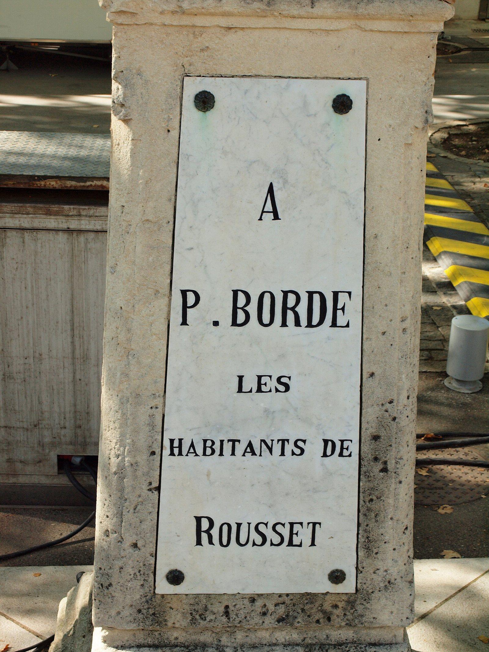 Une vue de Rousset